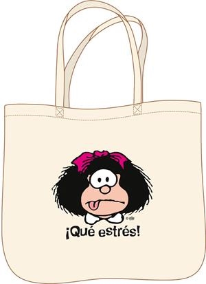 BOLSA MAFALDA. TOTE BAG ¡QUÉ ESTRÉS! | 9791259575258 | QUINO