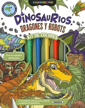 DINOSAURIOS, DRAGONES Y ROBOTS | 9788410843639 | SUSAETA EDICIONES