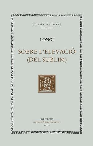 SOBRE L'ELEVACIÓ | 9788498594539 | LONGÍ