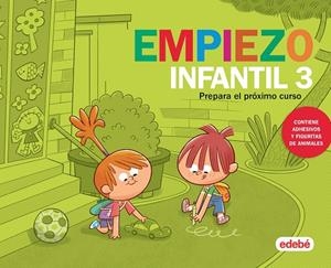 EMPIEZO INFANTIL 3 AÑOS | 9788468341255 | EDEBÉ, OBRA COLECTIVA