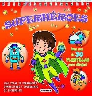 PLANTILLAS MÁGICAS. SUPERHEROES | 9788410844223