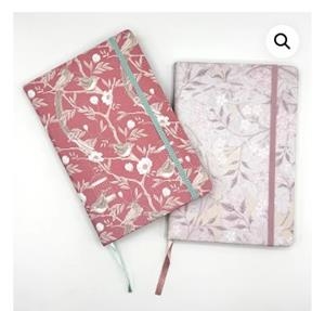 LLIBRETA 21X15 CM. MORRIS ROSA-BLANC | 8432115735515