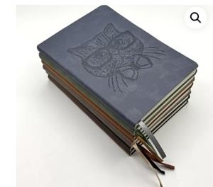 LLIBRETA 21X15 CM. HIPSTER BLAVA GAT DIDEX | 8432115735614