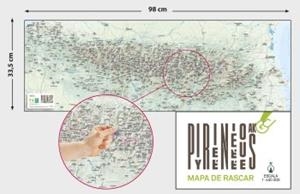 PIRINEOS - MAPA DE RASCAR | 9788470111716