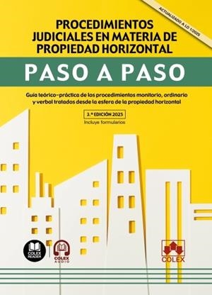 PROCEDIMIENTOS JUDICIALES EN MATERIA PROPIEDAD HORIZONTAL 3 | 9791370111441 | IBERLEY, DEPARTAMENTO DE DOCUMENTACIÓN