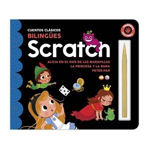SCRATCH - CUENTOS (ALICIA EN EL PAIS DE LAS MARAVILLAS, LA PRINCESA Y LA RANA Y | 9791387627027 | IMAGILAND