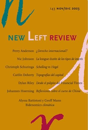 NEW LEFT REVIEW 143 (NOV/DIC 2023) | 9771575977143
