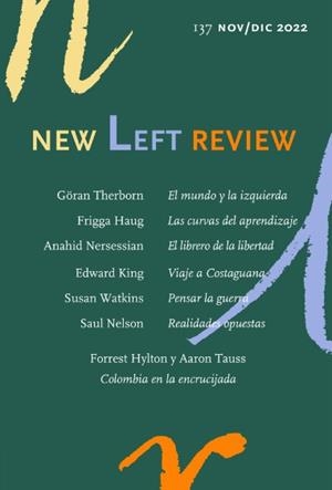 NEW LEFT REVIEW 137 (NOV/DIC 2022) | 9789200824432