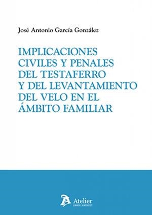 IMPLICACIONES CIVILES Y PENALES DEL TESTAFERRO Y DEL LEVANTAMIENTO DEL VELO EN EL ÁMBITO FAMILIAR | 9791387867027 | GARCIA GONZALEZ, JOSÉ ANTONIO