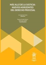 MÁS ALLÁ DE LA JUSTICIA : NUEVOS HORIZONTES DEL DERECHO PROCESAL | 9788411979085 | SÁNCHEZ RUBIO, ANA / ARRABAL PLATERO, PALOMA / CARO CATALÁN, JOSÉ