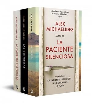 PACK ALEX MICHAELIDES (CONTIENE: LA PACIENTE SILENCIOSA | LA FURIA | LAS DONCELLAS) | 9788466382748 | MICHAELIDES, ALEX