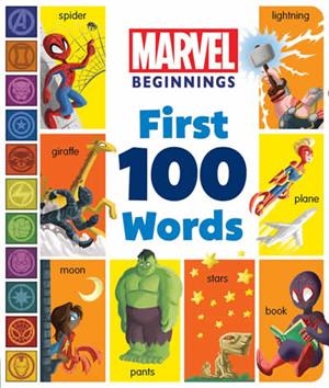 MARVEL BEGINNINGS : FIRST 100 WORDS | 9781368090353 | HIGGINSON, SHEILA SWEENY