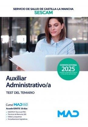 SESCAM. AUXILIAR ADMINISTRATIVO/A. TEST | 9788414295038