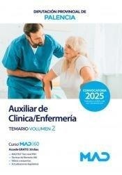 DIPUTACIÓN PROVINCIAL DE PALENCIA. AUXILIAR CLINICA/ENFERMERIA. TEMARIO 2 | 9788414295472