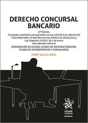 DERECHO CONCURSAL BANCARIO | 9788410956957 | GALLEL BOIX, JOSEP