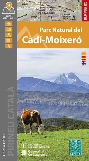 PARC NATURAL CADÍ-MOIXERÓ : ALPINA 25 [2025] | 9788470111839
