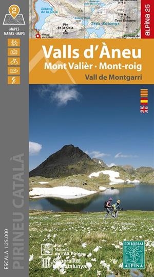 VALLS D'ÀNEU : ALPINA 25 [2025] | 9788470111792