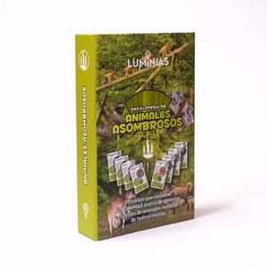 ENCICLOPEDIA DE ANIMALES ASOMBROSOS (ESTUCHE CON 32 CARTAS) | 9789873884085