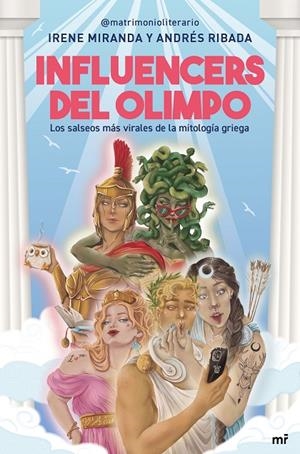 INFLUENCERS DEL OLIMPO | 9788427054233 | IRENE MIRANDA Y ANDRÉS RIBADA (@MATRIMONIOLITERARIO)