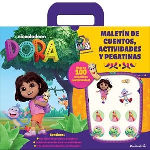 DORA. MALETÍN DE CUENTOS, ACTIVIDADES Y PEGATINAS | 9788408300335 | DORA