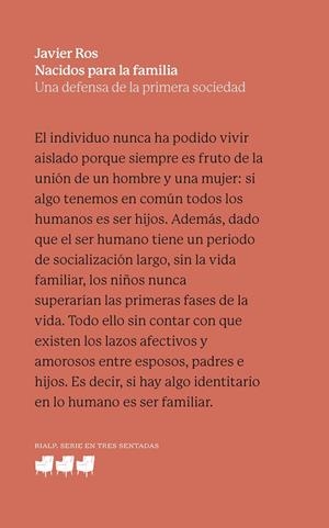 NACIDOS PARA LA FAMILIA | 9788432171024 | ROS, JAVIER