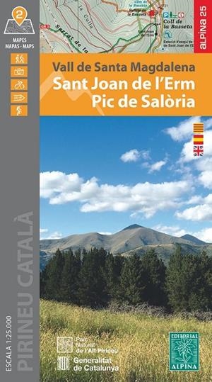 SANT JOAN DE L'ERM - PIC DE SALORIA : ALPINA 25 | 9788470111761