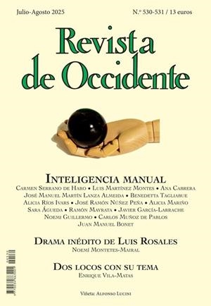 REVISTA DE OCCIDENTE 530-531 : INTELIGENCIA MANUAL | 9788409739110 | VARIOS AUTORES