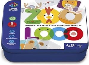 JUEGOS INTELIGENTES ZOOLOCO CAJA METÁLICA | 8436557974396