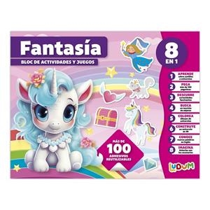 LUDUM BLOC 8 EN 1 FANTASÍA | 9788410133051 | IMAGILAND