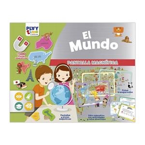 PANTALLA MAGNETICA EL MUNDO | 9788410133761 | IMAGILAND