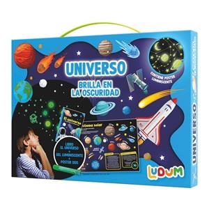 LUDUM KIT BRILLA EN LA OSCURIDAD UNIVERSO | 9788418861338 | IMAGILAND