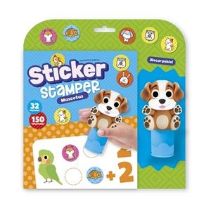 LUDUM STICKER STAMPER MASCOTAS | 9791387627454 | IMAGILAND