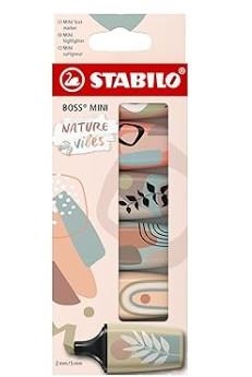 ESTOIG 6 SURATLLADORS MINI NATURE STABILO | 4006381615815