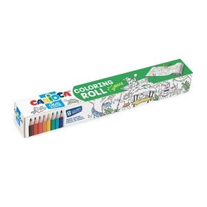 COLORING ROLL JUNGLE CARIOCA 8 COLORS | 8003511429782
