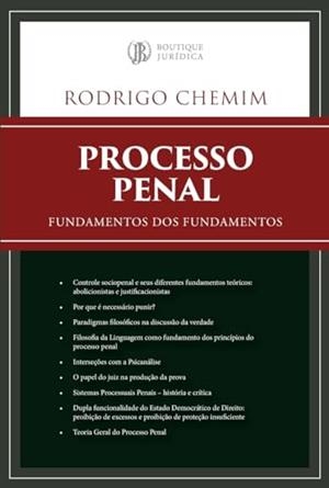 PROCESSO PENAL | 9786550472634 | CHEMIM, RODRIGO