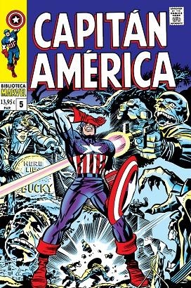 BIBLIOTECA MARVEL 96. CAPITAN AMERICA 05 : 1968 | 9791370131098 | KIRBY, JACK / LEE, STAN