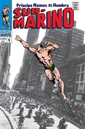 BIBLIOTECA MARVEL 97. NAMOR EL HOMBRE SUBMARINO 05 : 1968 | 9791370131104 | THOMAS, ROY / BUSCEMA, JOHN