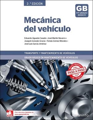 MÉCANICA DEL VEHICULO (3A EDICIÓN 2025) | 9788428367301 | AGUEDA CASADO, EDUARDO / GONZALO GRACIA, JOAQUIN
