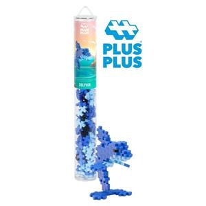 TUBO PLUS-PLUS DELFÍN MIX 100PCS | 5710409110020