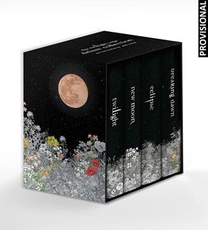 ESTUCHE SAGA CREPÚSCULO 20 ANIVERSARIO (CONTIENE: CREPÚSCULO, LUNA NUEVA, ECLIPSE Y AMANECER) | 9788410489950 | MEYER, STEPHENIE