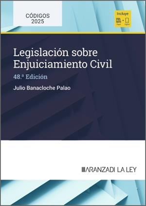 LEGISLACIÓN SOBRE ENJUICIAMIENTO CIVIL (48ª EDICION) | 9788410852754 | BANACLOCHE, JULIO
