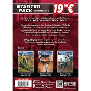 DAILY LIVES OF HIGH-SCHOOL BOYS (STARTER PACK) | 9788410463851 | YAMAUCHI, YASUNOBU