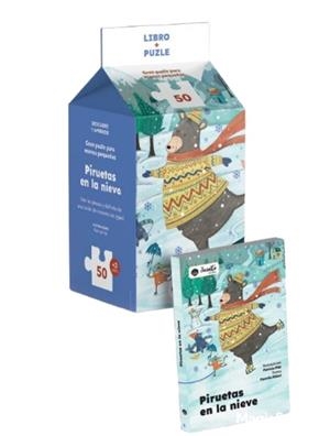 PIRUETAS EN LA NIEVE (PUZLE 50 PIEZAS + LIBRO) | 9788419935823 | FITTI, PATRICIA