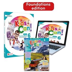 KIDS CAN!  FOUNDATIONS 6 ESSENTIAL ACTIVITY BOOK & EXTRA FUN | 9781035127450 | SHAW, DONNA / OMEROD, MARK