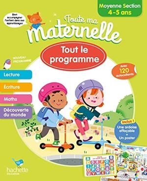 TOUTE MA MATERNELLE MOYENNE SECTION | 9782017182078