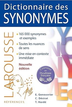 DICTIONNAIRE DES SYNONYMES | 9782035950475