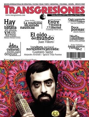 TRANSGRESIONES 1 : REVISTA INTERNACIONAL DE LITERATURA Y CULTURA VISUAL | 7153010001734 | ZENKER, ALEJANDRO