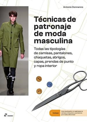 TÉCNICAS DE PATRONAJE DE MODA MASCULINA | 9788419220592 | DONNANNO, ANTONIO