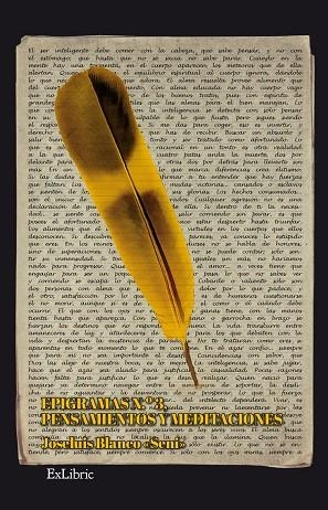 EPIGRAMAS Nº 3, PENSAMIENTOS Y MEDITACIONES | 9791387707934 | BLANCO «SENI», JOSELUIS