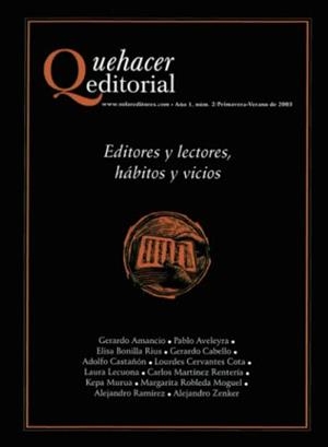 QUEHACER EDITORIAL 2 | 9786077640363 | ZENKER, ALEJANDRO